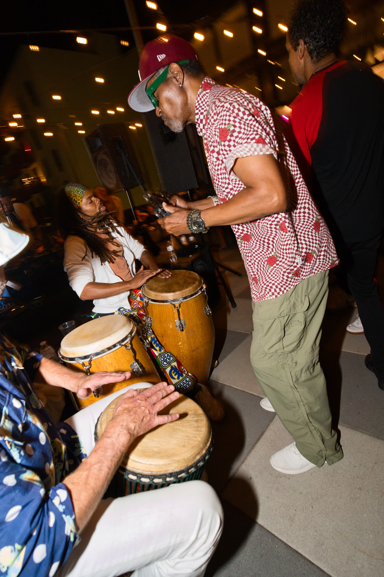 The drum circle